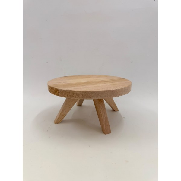 Pedestal de madera b Pedestal de madera b