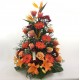 Centro funeral naranja