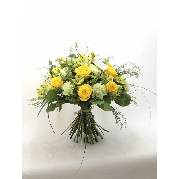 RAMO AMARILLO ROSAS&ALSTROEMERIAS RAMO AMARILLO ROSAS&ALSTROEMERIAS