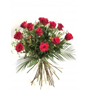 Docena de rosas Premium 90 cm