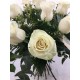 Ramo 12 rosas blancas