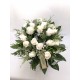 Bouquet 12/18 rosas blancas cortas